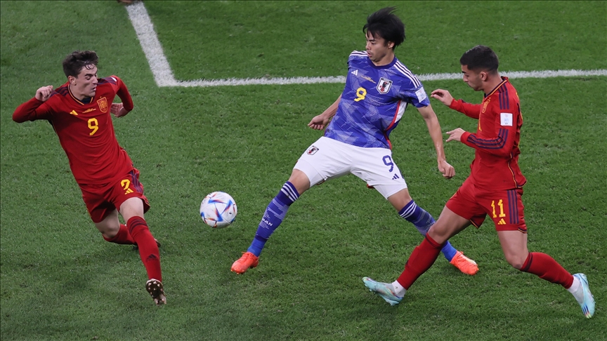 Otra victoria invertida de Japón, venció 2-1 a España